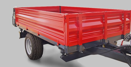 Production of single-axle agricultural trailers in Poland 