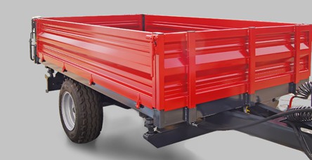 Production of single-axle agricultural trailers in Poland 